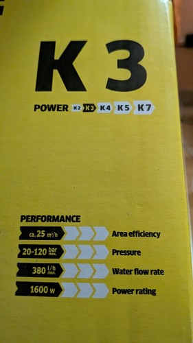 Kärcher idropulitrice - k3,