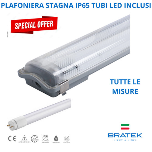 Plafoniera stagna ip65 - plafoniera, led